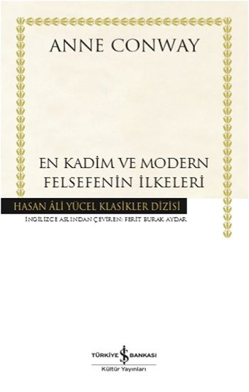 En Kadim ve Modern Felsefenin İlkeleri (Ciltli) - İş Bankası Kültür Yayınları Kitap