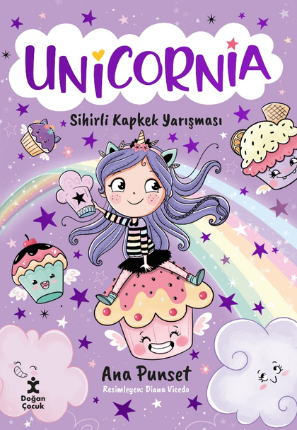 Unicornia - Sihirli Kapkek Yarışması - Doğan Çocuk Kitap