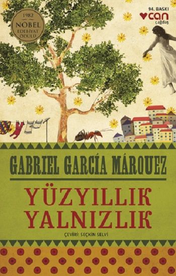 Yüzyıllık Yalnızlık - Gabriel Garcia Marquez, Latin Edebiyatı Türkçe kitap kapağı