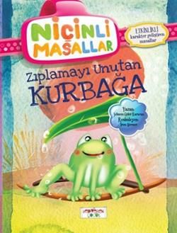 Niçinli Masallar - Zıplamayı Unutan Kurbağa - Şebnem Güler Karacan, Masallar Türkçe kitap kapağı