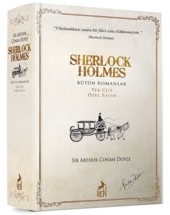 Sherlock Holmes Bütün Romanlar (Tek Cilt Özel Basım) - Ren Kitap Kitap