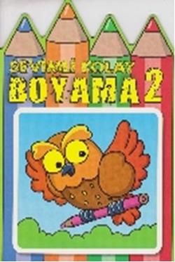 Sevimli Kolay Boyama 2 - Parıltı Yayınları Kitap