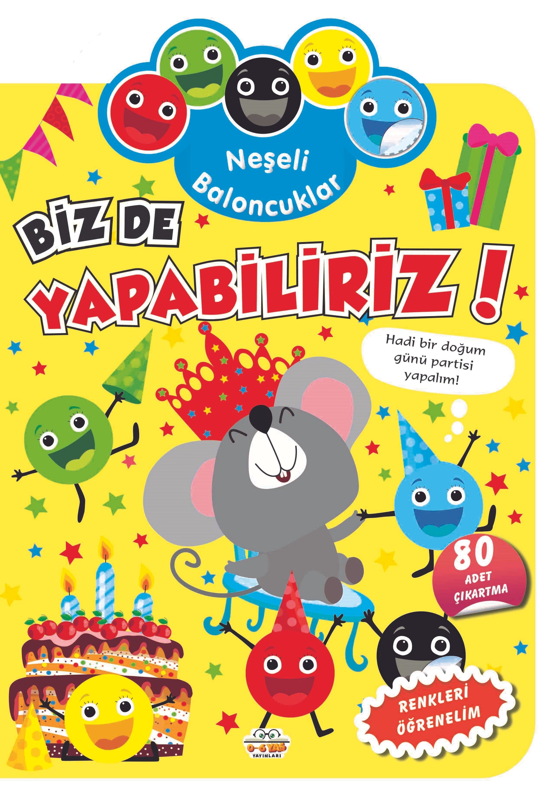 Neşeli Baloncuklar - Biz de Yapabiliriz! - Parıltı Yayınları Kitap