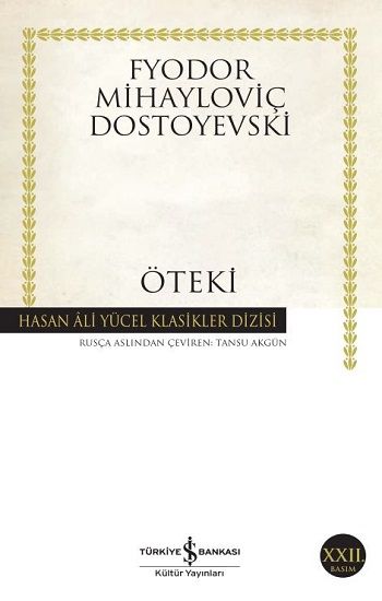 Öteki - İş Bankası Kültür Yayınları Kitap