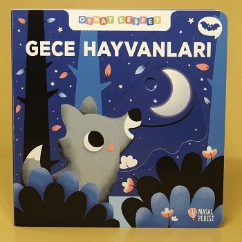 Gece Hayvanları  - Oynat Keşfet (Ciltli) - Masalperest Kitap