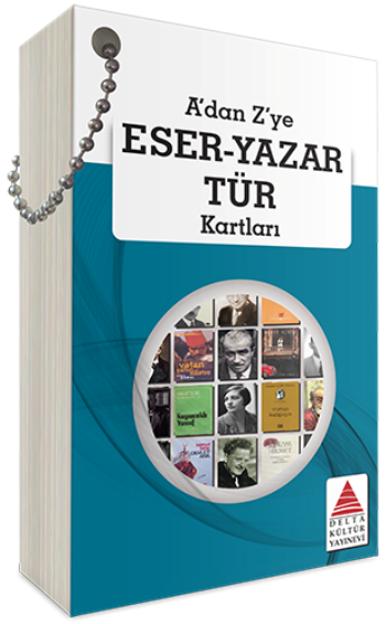 A’dan Z’ye Eser – Yazar – Tür Kartları - Delta Kültür Yayınevi Kitap