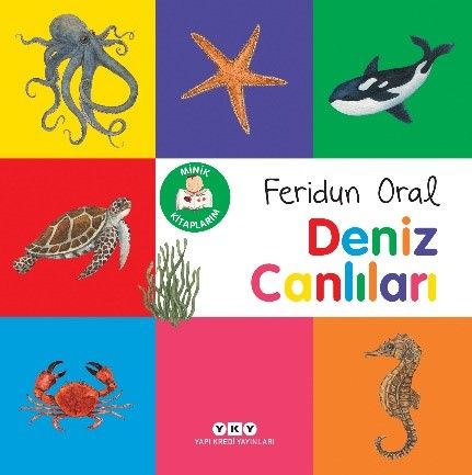 Minik Kitaplarım – Deniz Canlıları - Yapı Kredi Yayınları Kitap