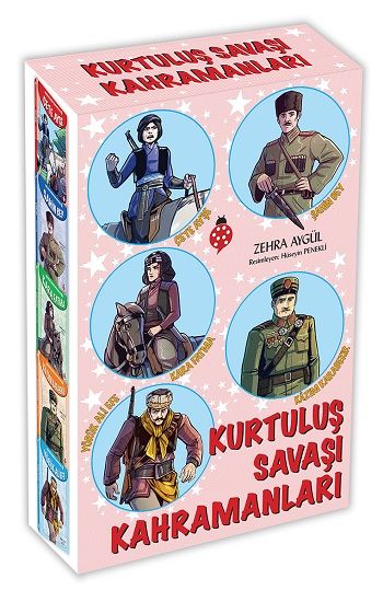 Kurtuluş Savaşı Kahramanları Seti(5 Kitap) - Uğurböceği Yayınları Kitap