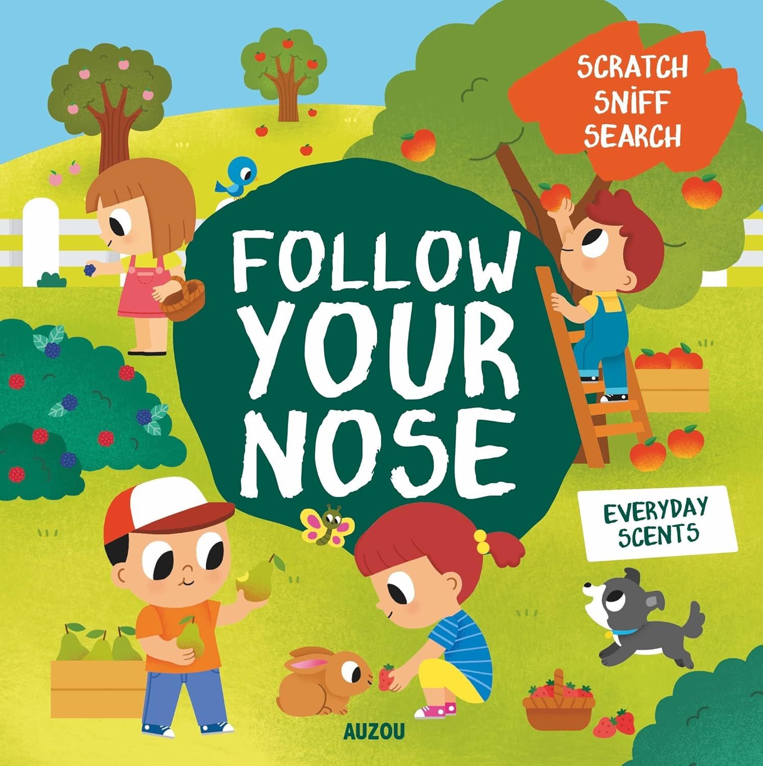 Follow Your Nose: Everyday Scents - Auzou Publishing Kitap
