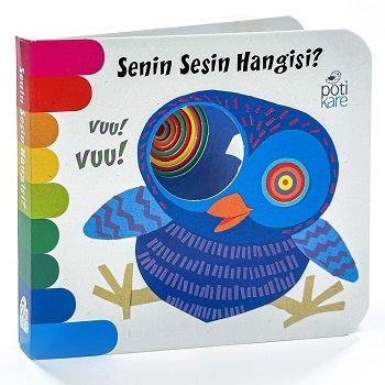Senin Sesin Hangisi ?- Mini Delikli Kitaplar (Ciltli) - Pötikare Yayıncılık Kitap