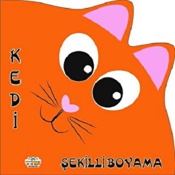 Şekilli Boyama - Kedi - 0-6 Yaş Yayınları Kitap