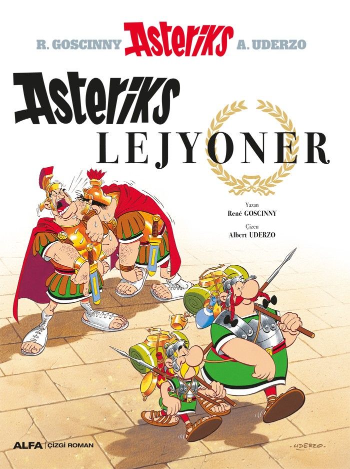 Asteriks  Lejyoner - Alfa Yayınları Kitap