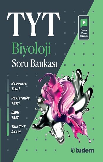 2022 TYT Biyoloji Soru Bankası - Tudem Eğitim Yayınları Kitap