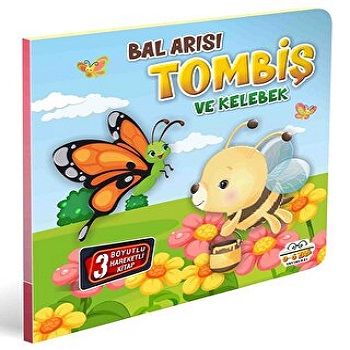 Bal Arısı Tombiş ve Kelebek - 0-6 Yaş Yayınları Kitap