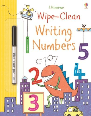 Wipe-Clean Writing Numbers - Usborne Publishing Kitap