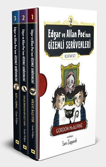 Edgar ve Allan Poe’nun Gizemli Serüvenleri (3 Kitap Set) - Kolektif Kitap Kitap