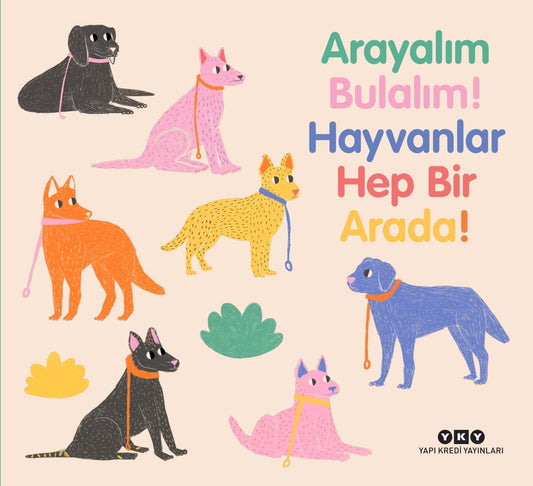Arayalım Bulalım! Hayvanlar Hep Bir Arada! (Ciltli) - Yapı Kredi Yayınları Kitap