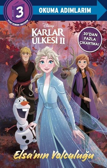 Disney Karlar Ülkesi - Elsa’nın Yolculuğu;Okuma Adımlarım 3 - Beta Kids Kitap