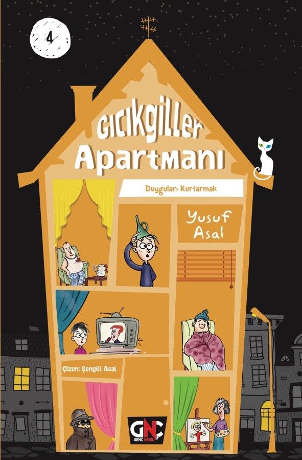 Gıcıkgiller Apartmanı 4 (Ciltli) - Nesil Genç Kitap