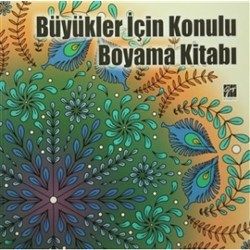 Büyükler İçin Konulu Boyama Kitabı - Gazi Kitabevi Kitap