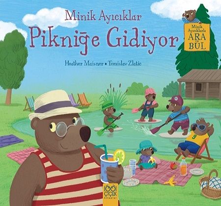 Minik Ayıcıklar Pikniğe Gidiyor - 1001 Çiçek Kitaplar Kitap