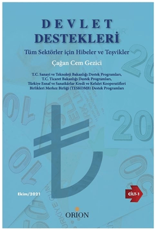 Devlet Destekleri Cilt-1 - Orion Kitabevi Kitap