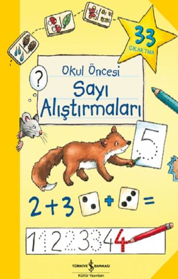 Okul Öncesi Sayı Alıştırmaları - İş Bankası Kültür Yayınları Kitap