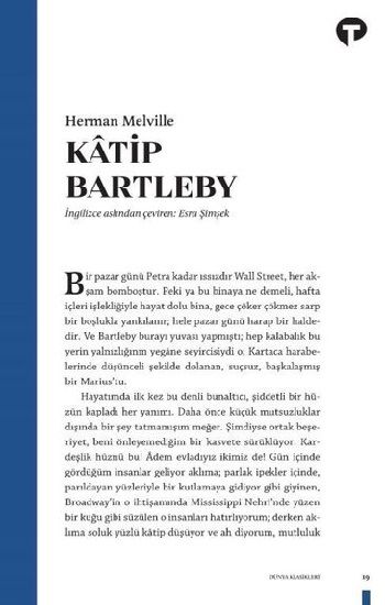 Katip Bartleby - Turkuvaz Kitap Kitap