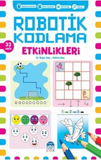 Koparmalı Robotik Kodlama Etkinlikleri - 5 - Martı Çocuk Yayınları Kitap