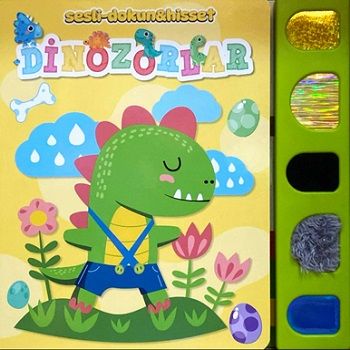 Sesli Dokun&Hisset-Dinozorlar - Net Çocuk Yayınları Kitap
