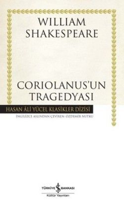 Coriolanus'un Tragedyası - William Shakespeare, Fotoğraf Sinema Tiyatro Türkçe kitap kapağı