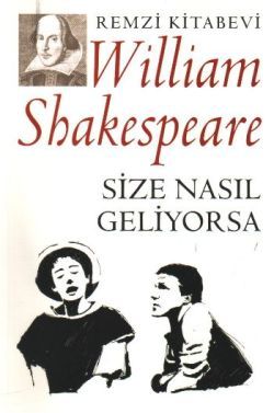 Size Nasıl Geliyorsa William Shakespeare Türkçe kitap kapağı