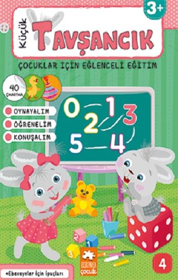 Küçük Tavşancık - Çocuklar İçin Eğlenceli Eğitim No:4 - Eksik Parça Yayınları Kitap