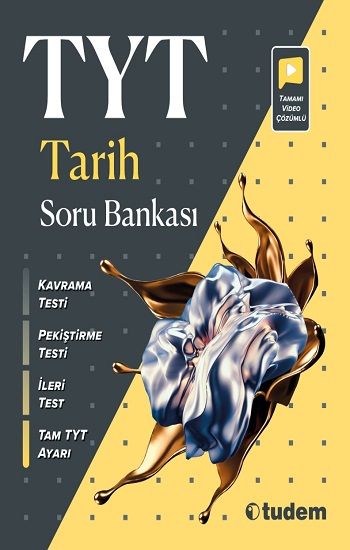 2022 TYT Tarih Soru Bankası - Tudem Eğitim Yayınları Kitap