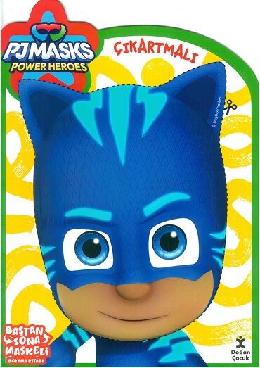 Pjmasks Power Heroes - Baştan Sona Maskeli Boyama Kitabı - Doğan Çocuk Kitap