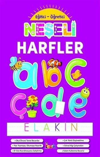 Neşeli Harfler - Eğitici-Öğretici - Bıcırık Yayınları Kitap