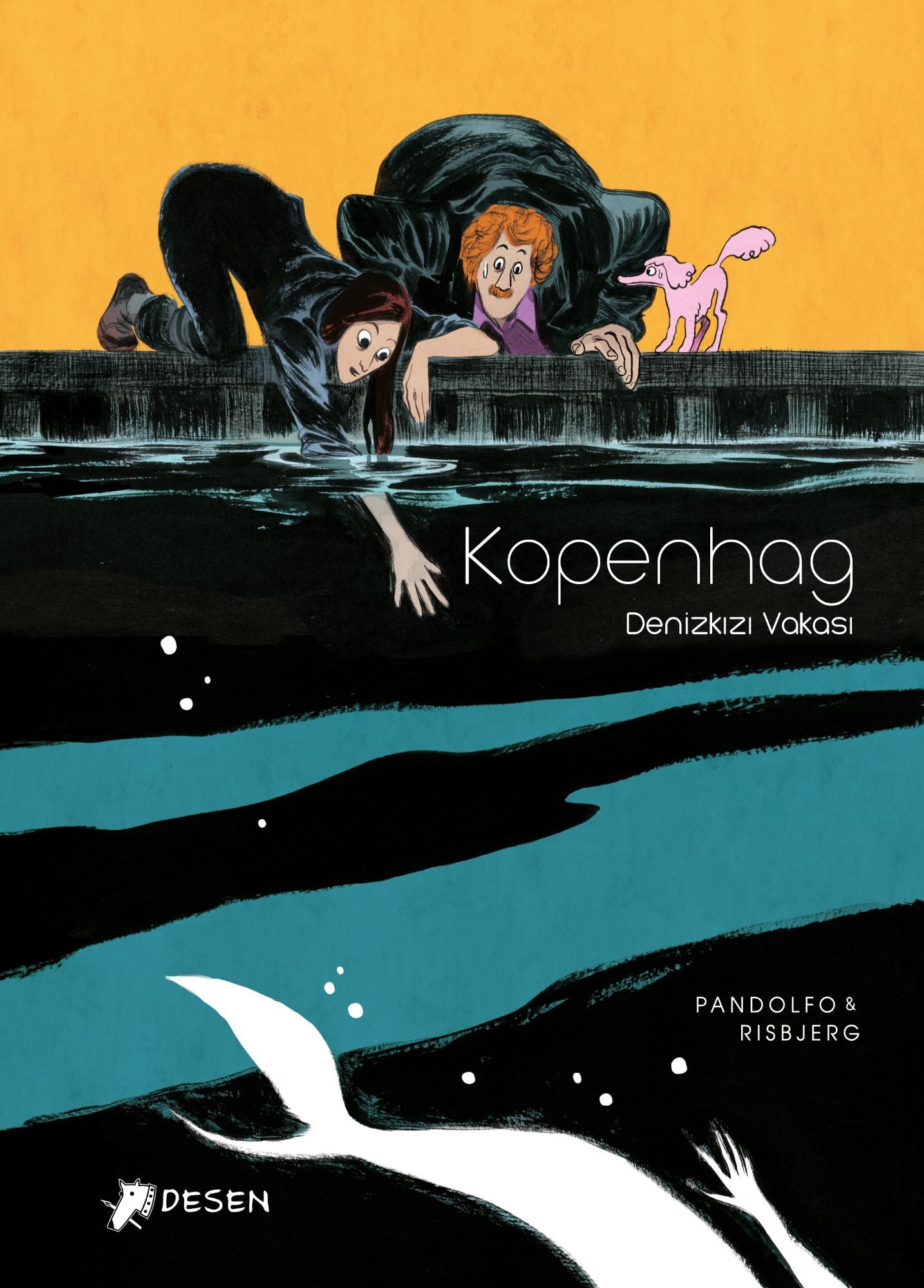 Kopenhag - Denizkızı Vakası - Desen Yayınları Kitap