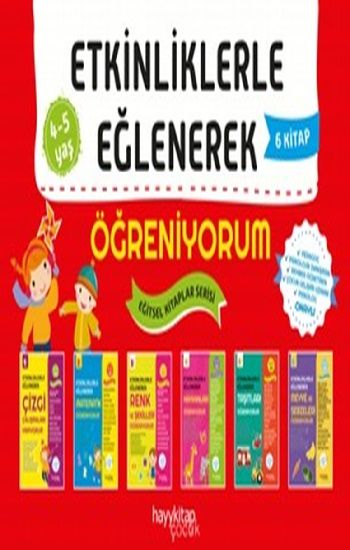 Etkinliklerle Eğlenerek Öğreniyorum (6'lı Set) - Hayykitap Kitap