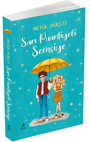 Sarı Puantiyeli Şemsiye (Ciltsiz) - Ren Kitap Kitap