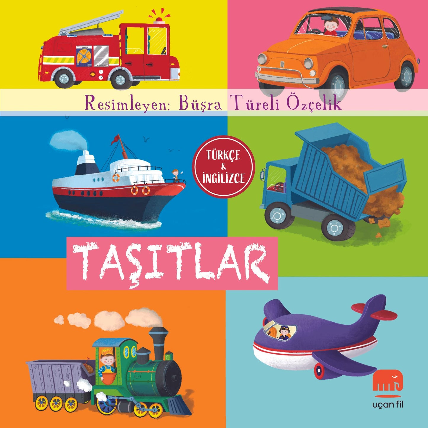 Taşıtlar (Board Book) - Uçan Fil Yayınları Kitap