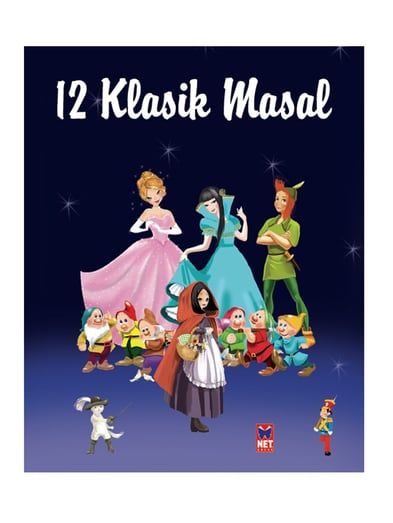 12 Klasik Masal - Net Çocuk Yayınları Kitap