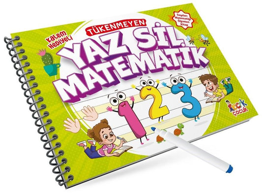 Tükenmeyen Yaz Sil Matematik - Bıcırık Yayınları Kitap