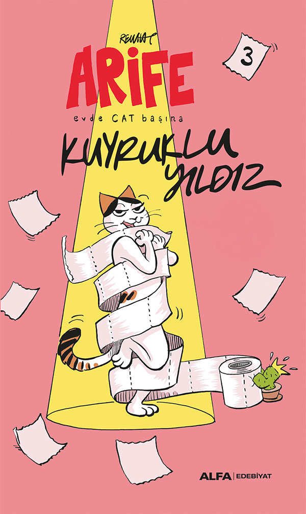 Arife- Evde Cat Başına - Kuyruklu Yıldız - Alfa Yayınları Kitap