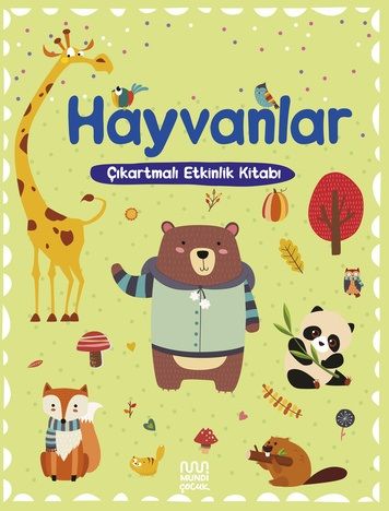 Buttercup: Hayvanlar - Çıkartmalı Etkinlik Kitabı - Mundi Kitap