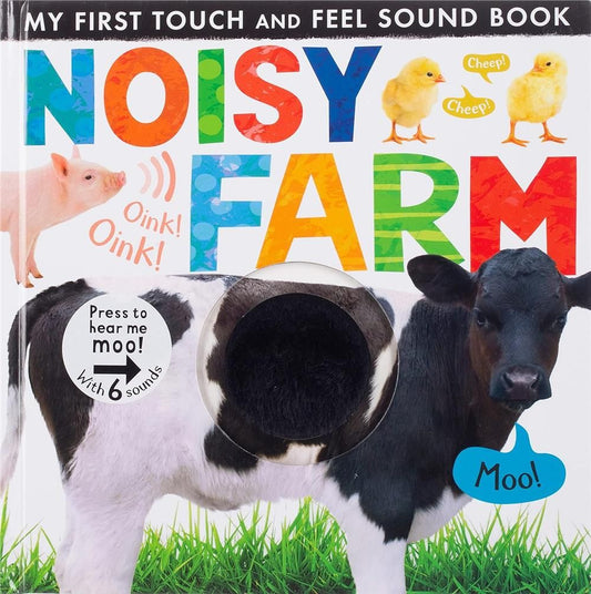 My First Touch and Feel Sound Book: Noisy Farm (Sesli Kitap) - Little Tiger Press Kitap