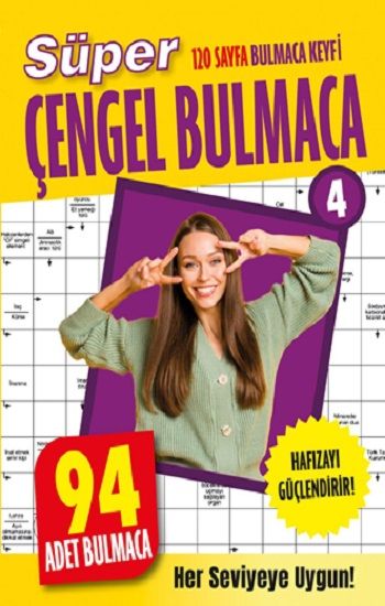 Süper Çengel Bulmaca 4 - Dokuz Yayınları Kitap