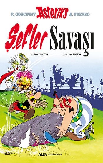 Asteriks  Şefler Savaşı -7 - Alfa Yayınları Kitap