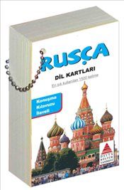Rusça Dil Kartları - Delta Kültür Yayınevi Kitap