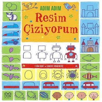 Adım Adım Resim Çiziyorum - 1001 Çiçek Kitaplar Kitap