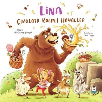 Lina - Çikolata Kalpli Hayaller - Luna Yayınları Kitap